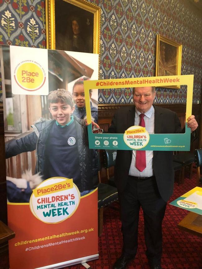 Cumnock MP: Allan Dorans at childrens mental health event