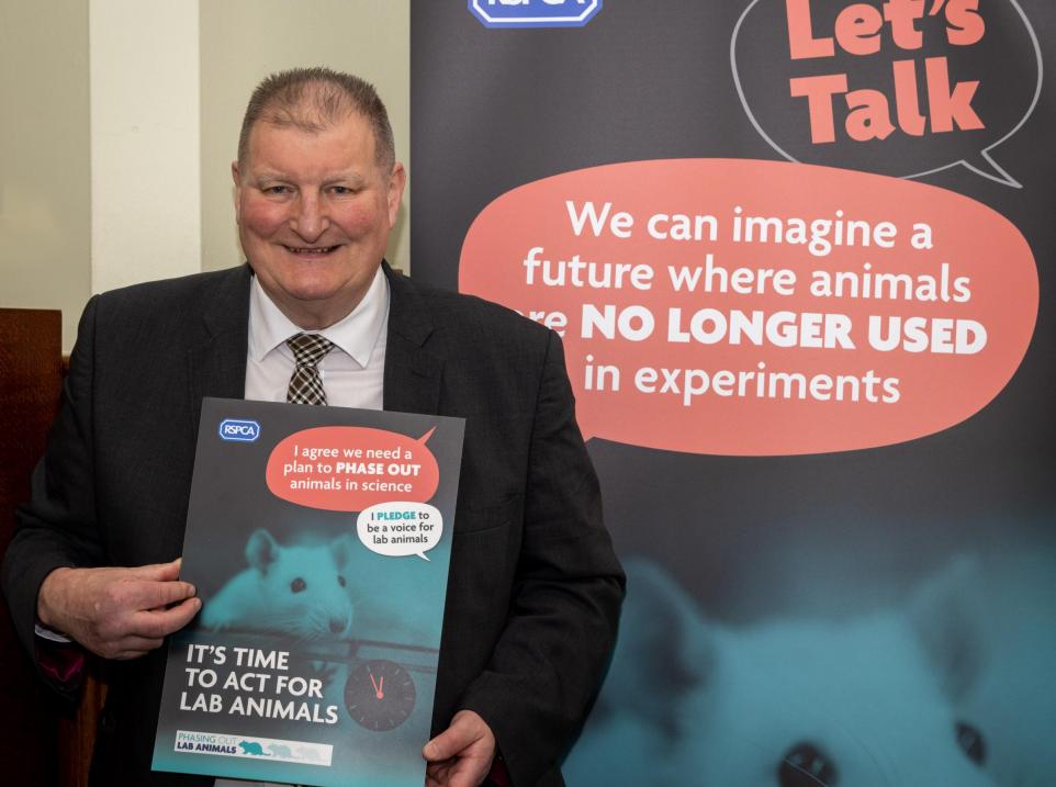 Allan Dorans: Calls for UK Government to end animal lab testing